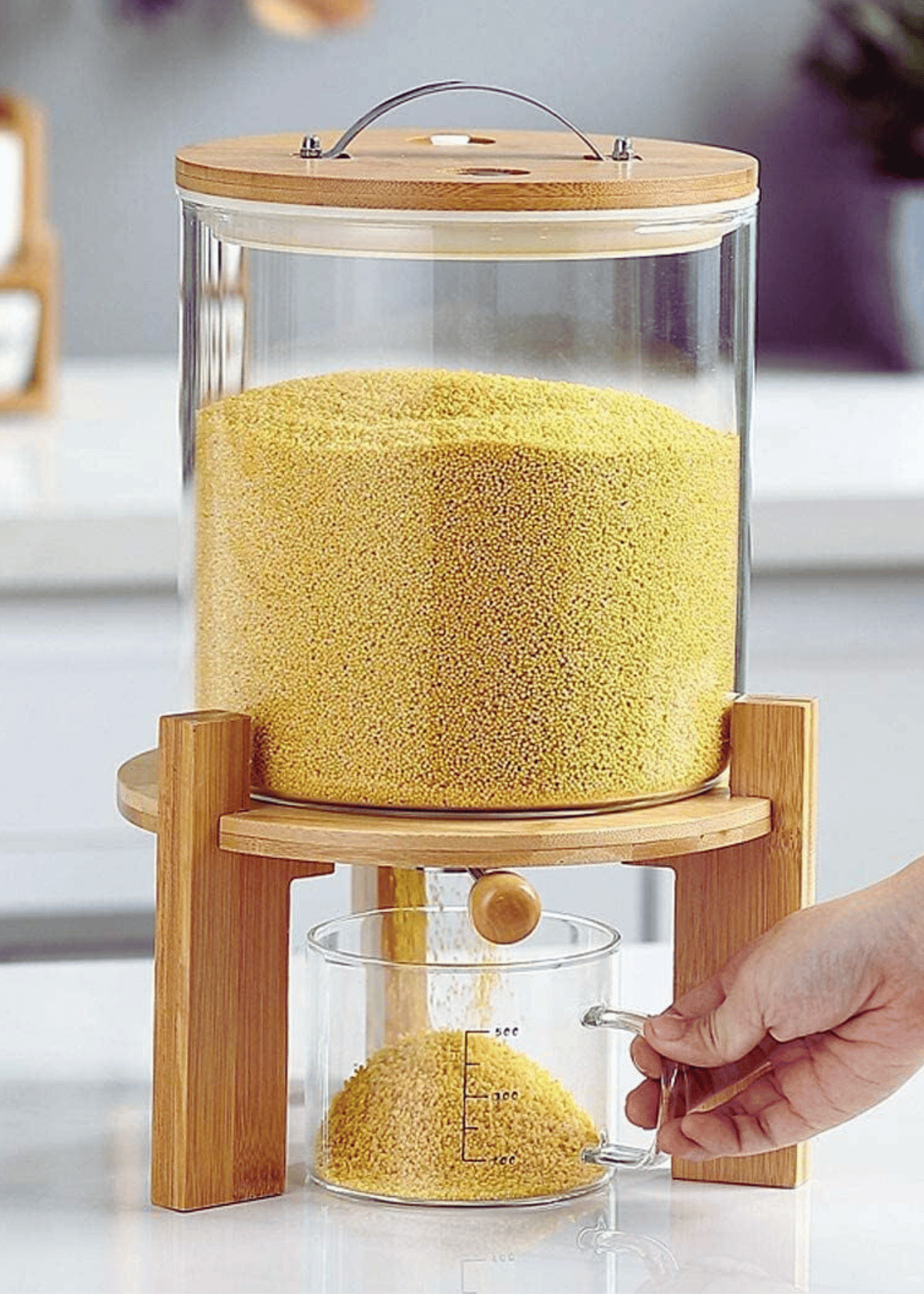 Make Breakfast Time Easier with IYTBILQ Cereal Dispenser