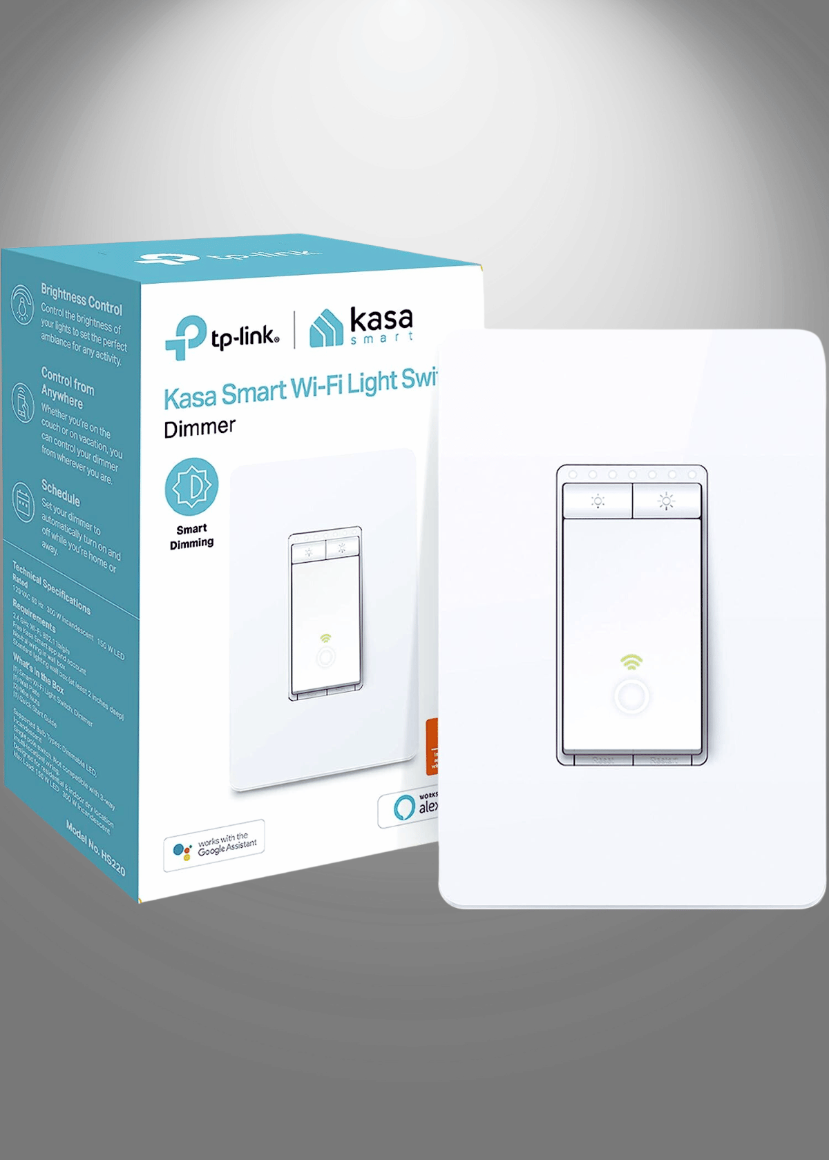 Brighten Up Your Home with the Kasa Smart Dimmer Switch HS220