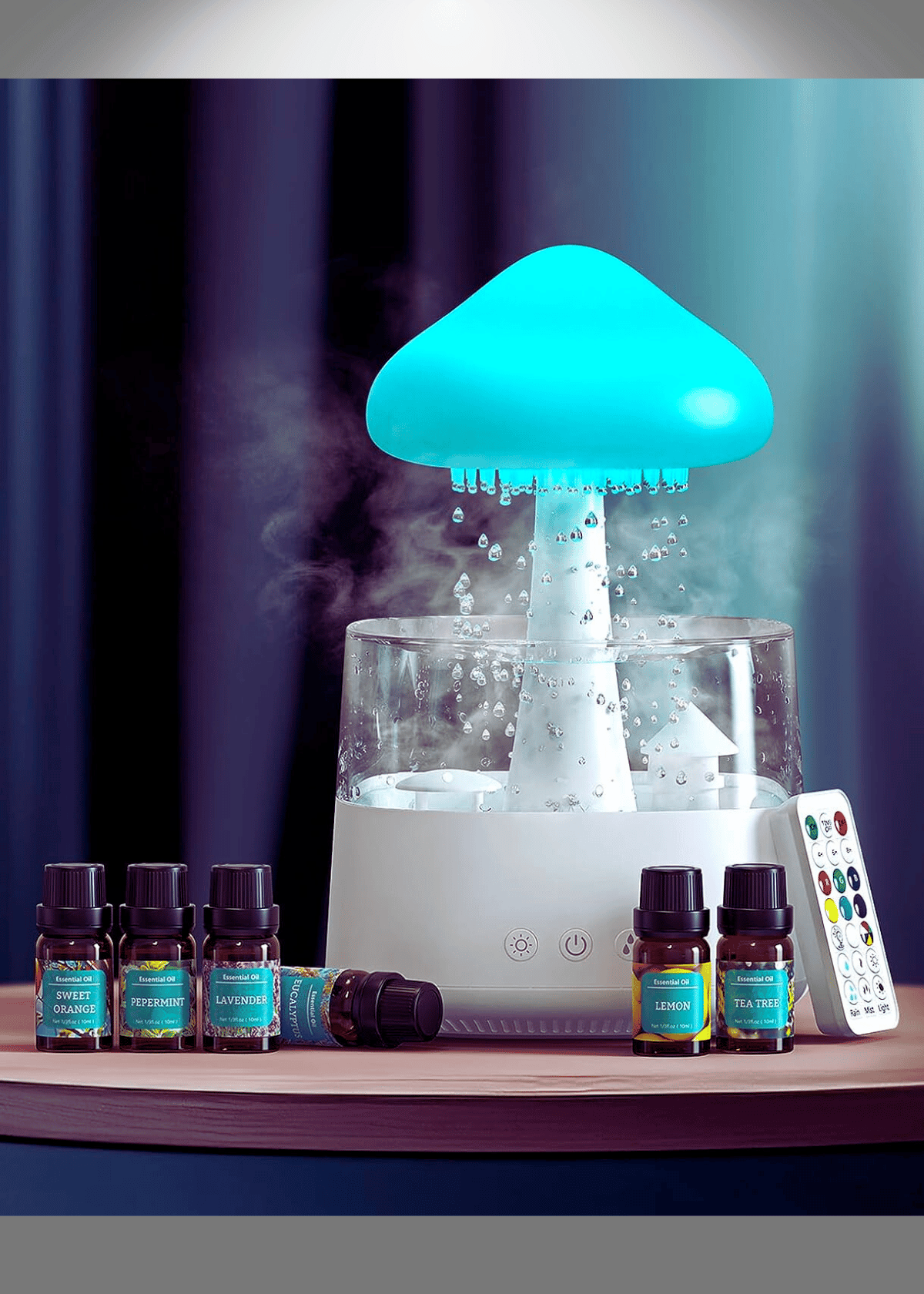 Relax and Unwind with the Sound of Rain with The Rain Cloud Humidifier