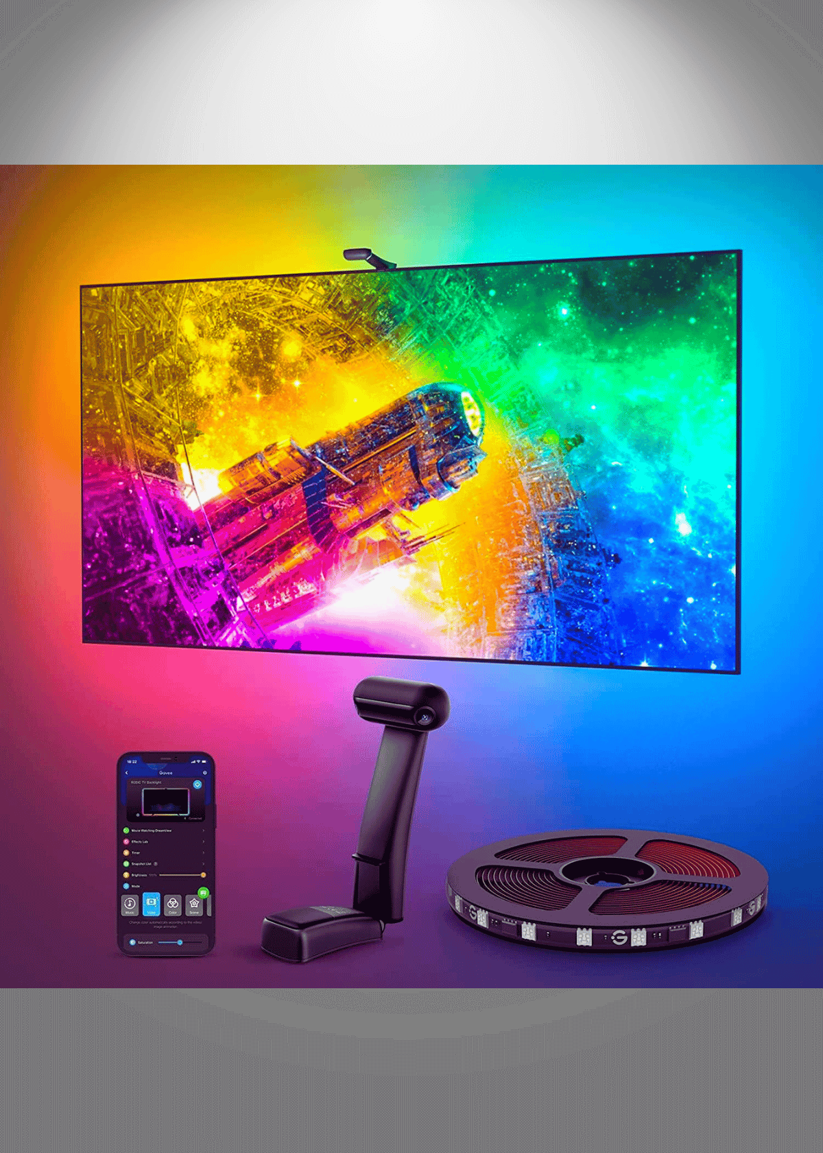 Upgrade Your Home Entertainment with Govee Envisual TV LED Backlight T2