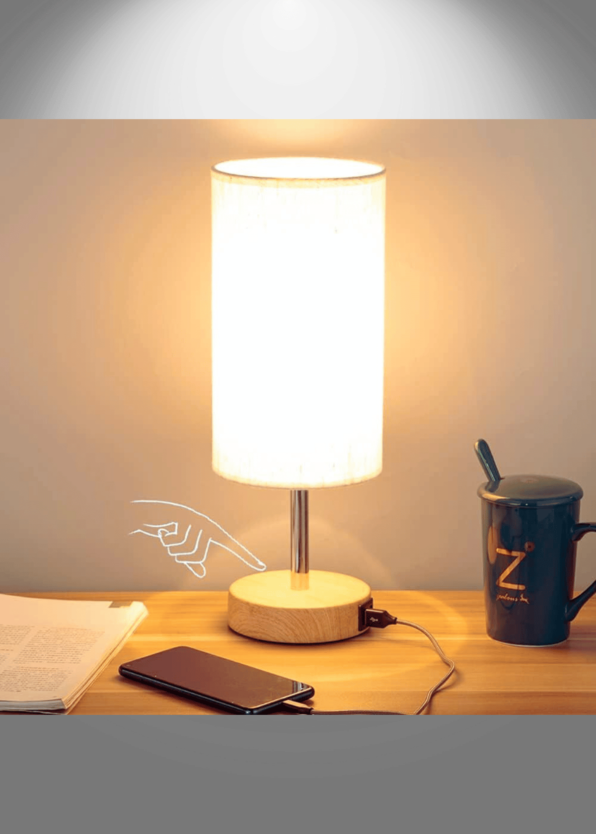 Yarra-Decor Bedside Lamp