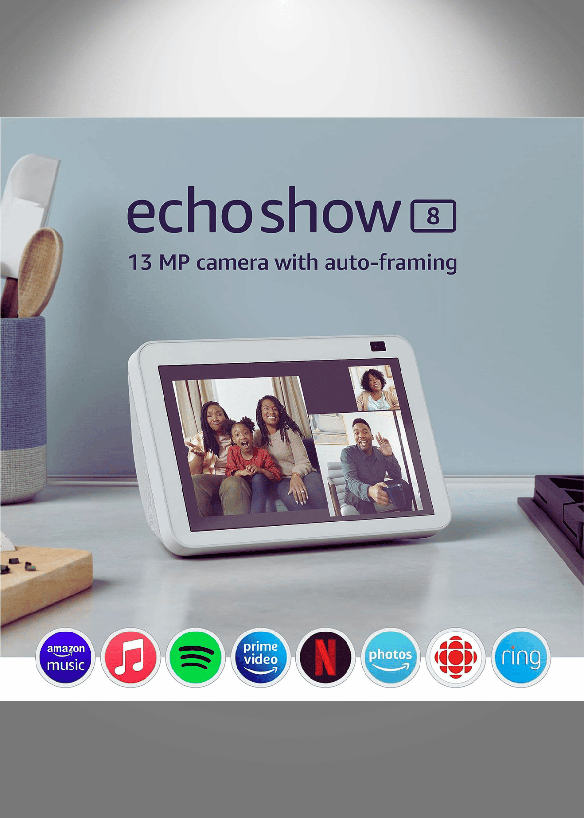 Get Ready to See the World with the Echo Show 8 (2nd Gen)