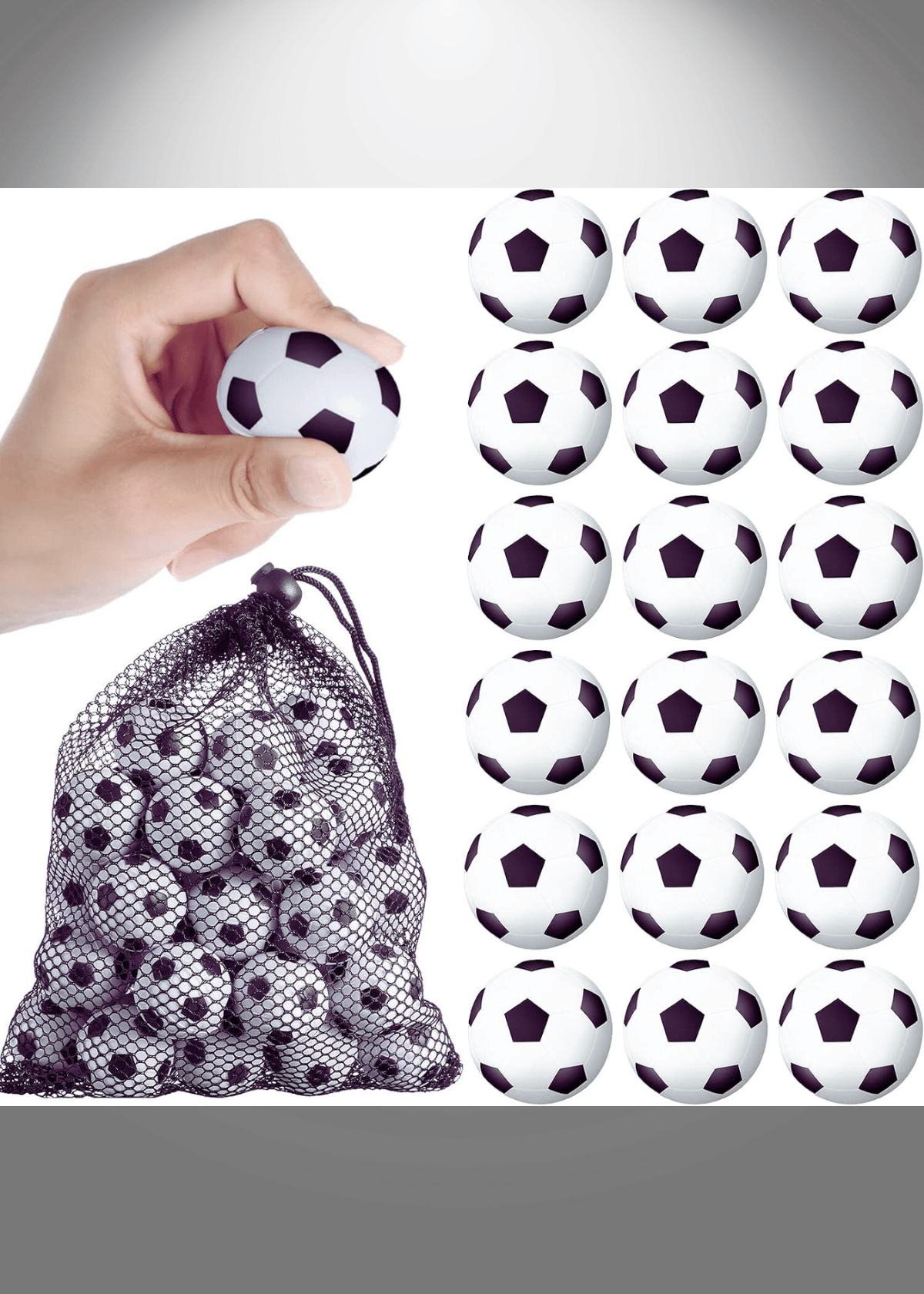 Get Ready to Play with 40 Pieces Mini Soccer Balls