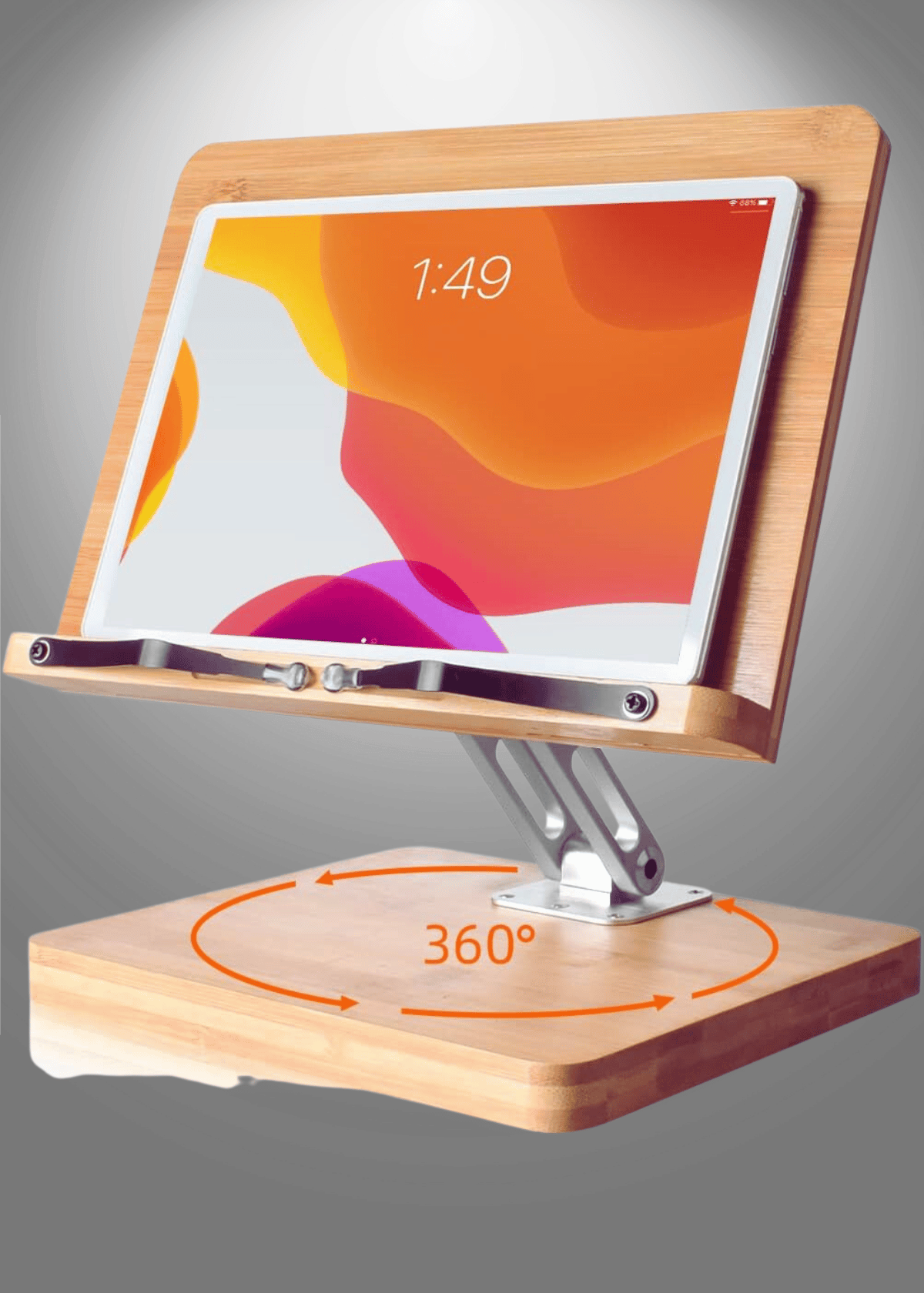 Get Comfortable with the 360° Rotating Book Stand