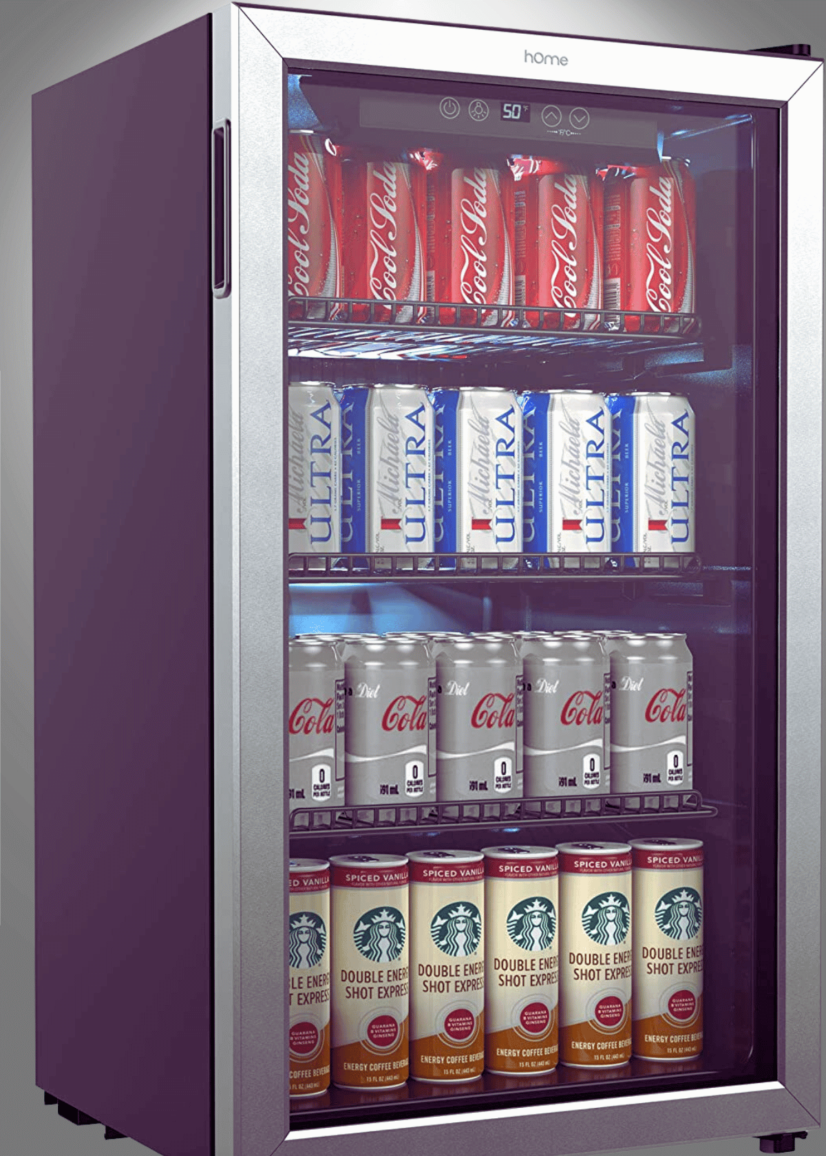 hOmeLabs Beverage Refrigerator and Cooler