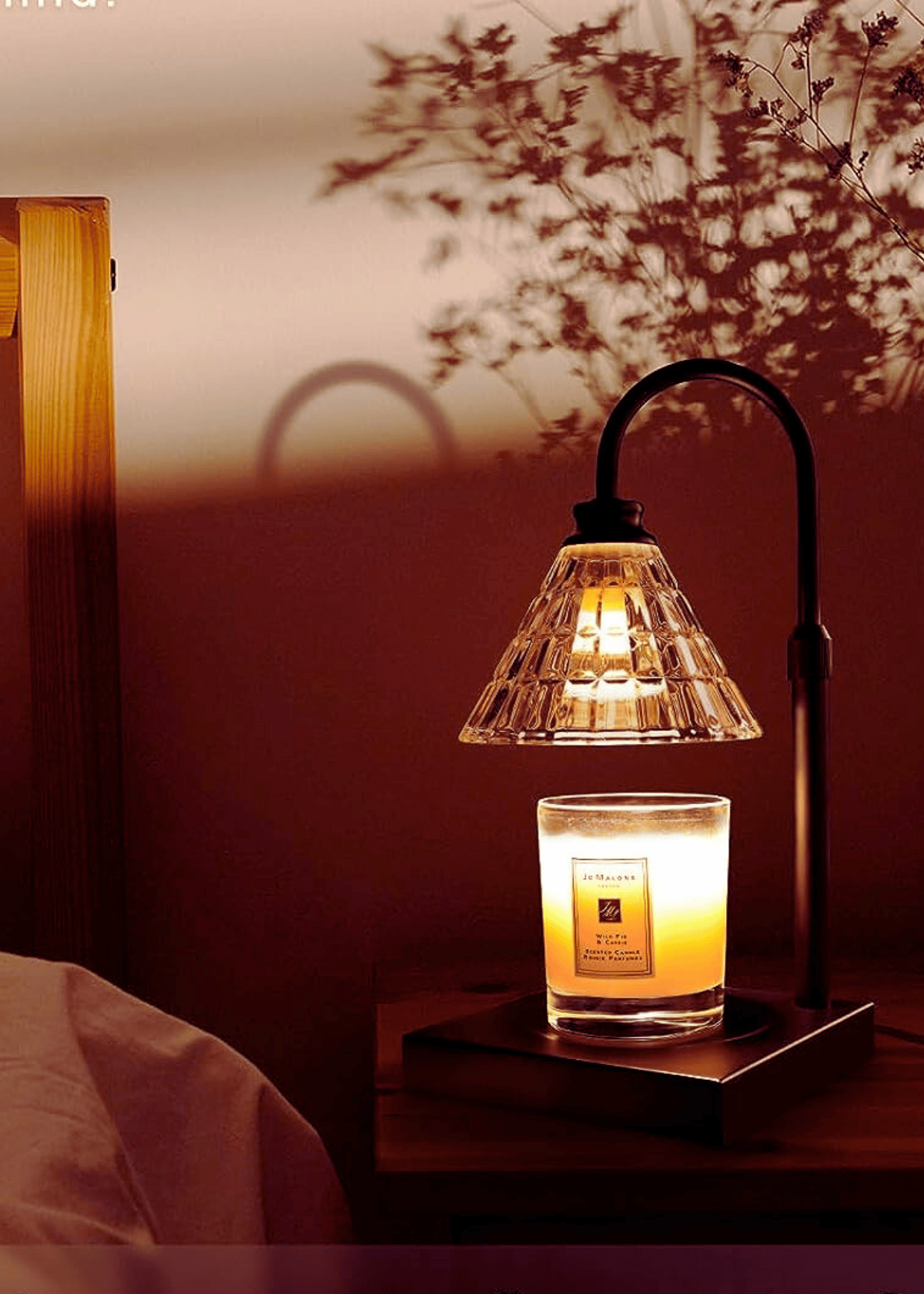 MAKYTWOW Candle Warmer Lamp with Dimmer